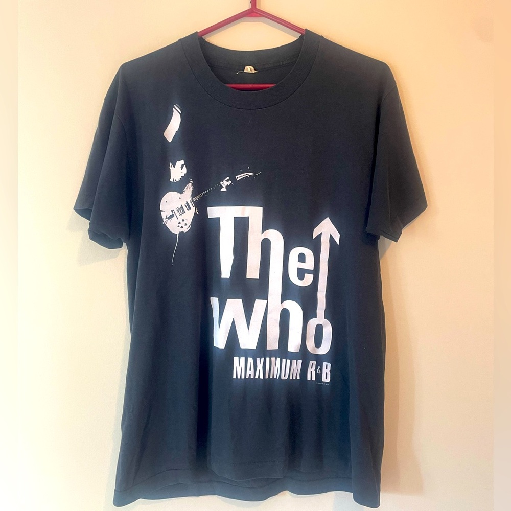 The Who 1989 Kids Are All Right Tour Shirt